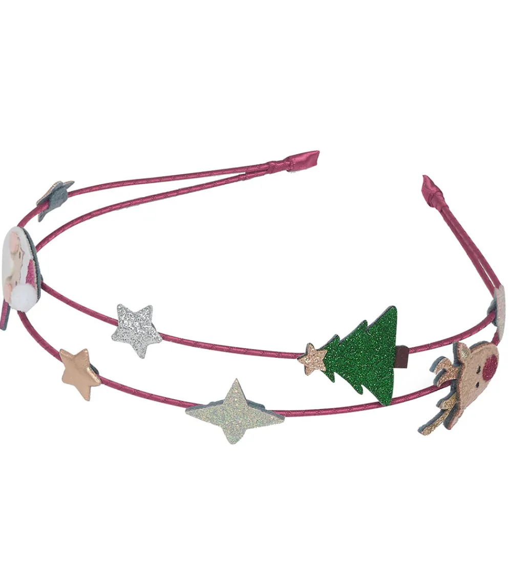 Hårpynt|Hårbøjler-Mimi & Lula Hårbøjle - Santa Christmas