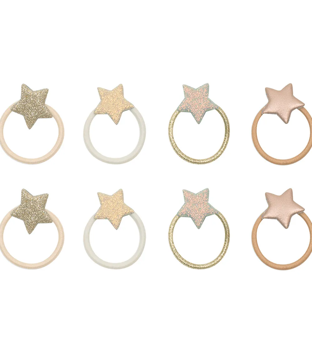 Hårpynt|Hårelastikker-Mimi & Lula Hårelastikker - 8-pak - Mini Stellina Shimmer Enchan