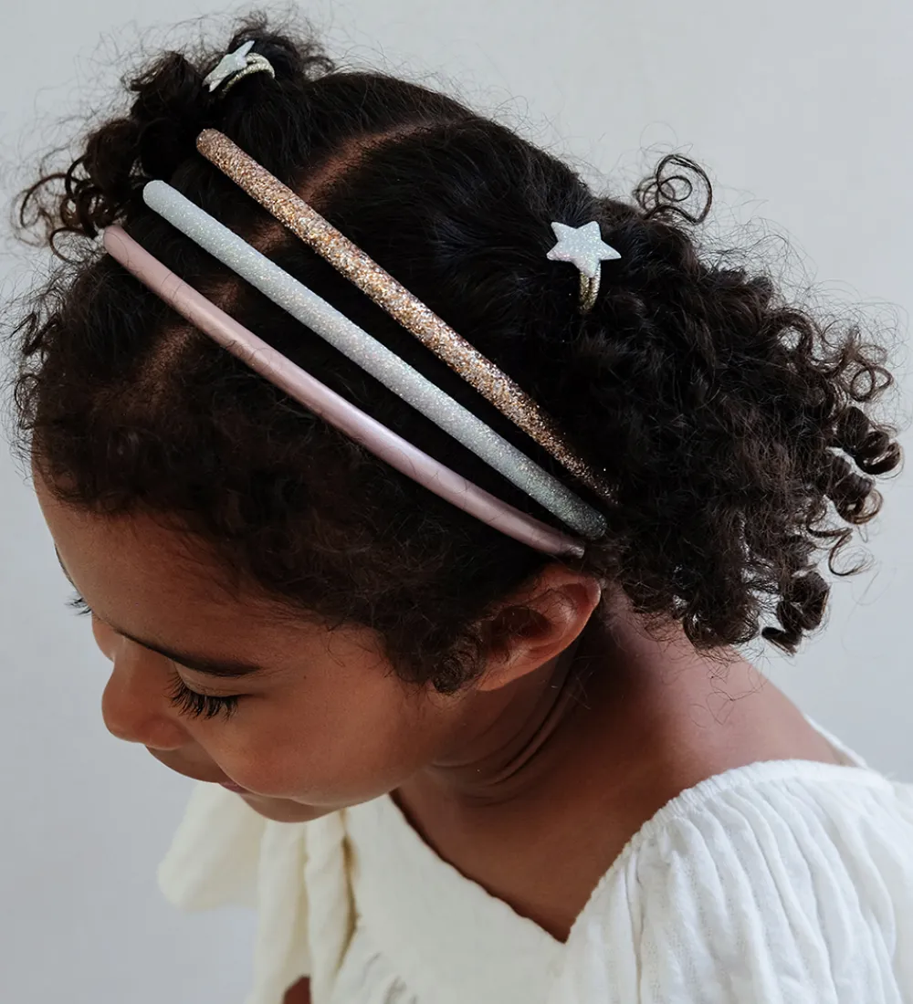 Hårpynt|Hårelastikker-Mimi & Lula Hårelastikker - 8-pak - Mini Stellina Shimmer Enchan
