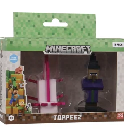 Minecraft Figurer*Legetøjsfigurer - 3D - 2-pak - Axolotl/Witch