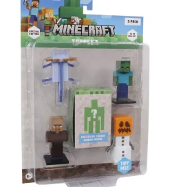 Minecraft Figurer*Legetøjsfigurer - 3D Special Edition - 5-pak
