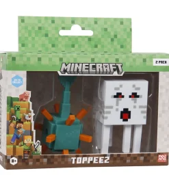 Figurer-Minecraft Legetøjsfigurer - 3D - 2-pak - Guardian/Ghast
