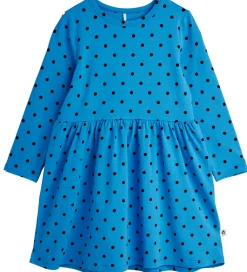 Kjoler-Mini Rodini Kjole - Polka Dots - Blå