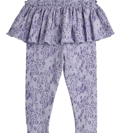 Mini Rodini Leggings*Leggings - Leopard - AOP - Purple