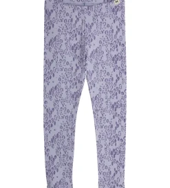 Mini Rodini Leggings*Leggings - Leopard - AOP - Purple