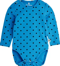 Mini Rodini Leggings|Bodyer*Sæt - Leggings/Body l/æ - Polka Dots - Blå