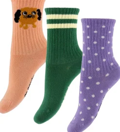Mini Rodini Strømper*Strømper - 3-pak - Doggie - Multi