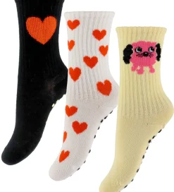 Strømper-Mini Rodini Strømper - 3-pak - Doggie - Multi