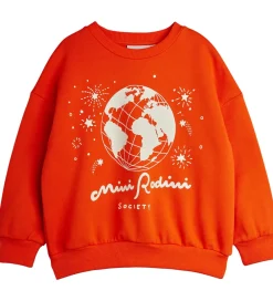 Mini Rodini Sweatshirts*Sweatshirt - Society - Rød