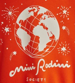 Mini Rodini Sweatshirts*Sweatshirt - Society - Rød