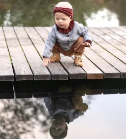 Minimalisma Striktrøjer*Cardigan - Inka - Uld - Gråmeleret