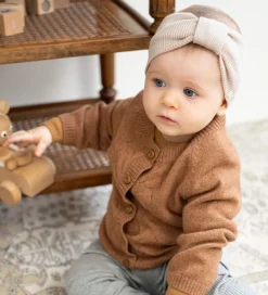 Hårbånd-Minimalisma Pandebånd - Alba - Uld - Beige