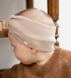 Hårbånd-Minimalisma Pandebånd - Alba - Uld - Beige