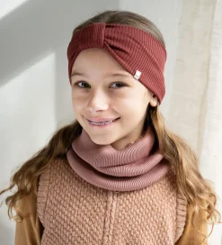 Tørklæder-Minimalisma Tube - Birk - Silke/Bomuld - Antique Rose