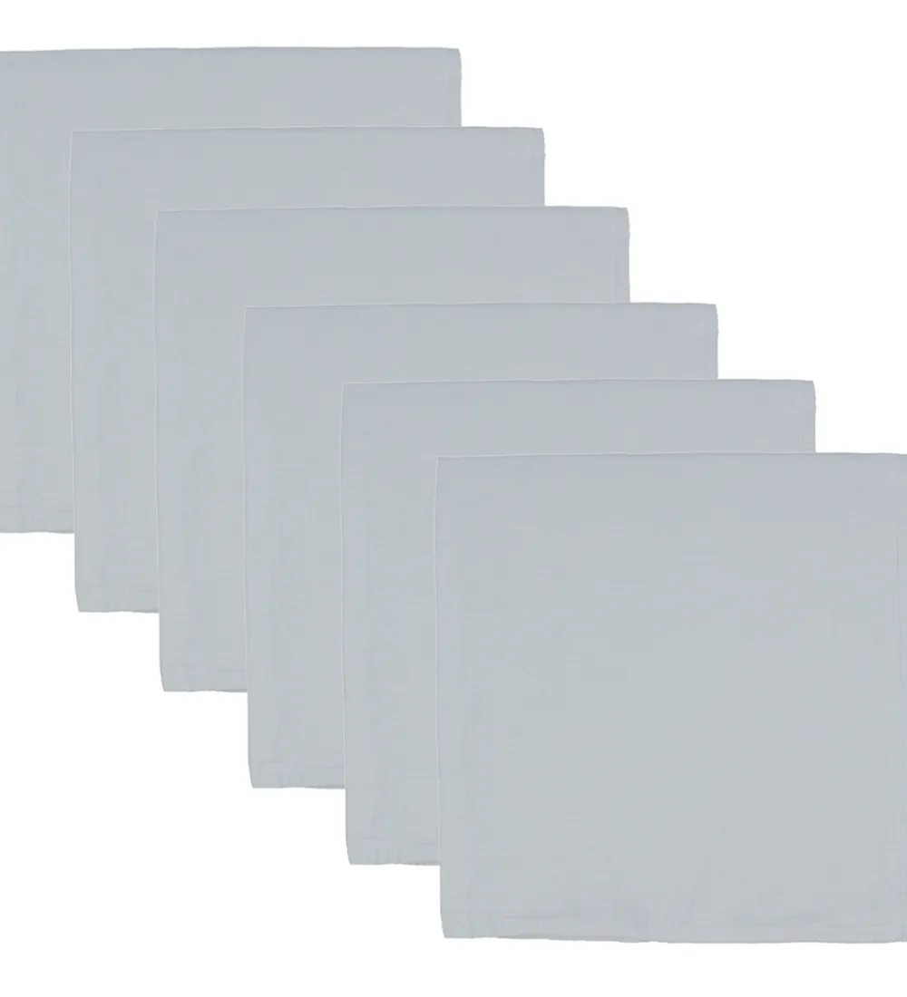 Mininor Stofbleer*Stofbleer - 6-pak - 70x70 cm - Glacier Grey