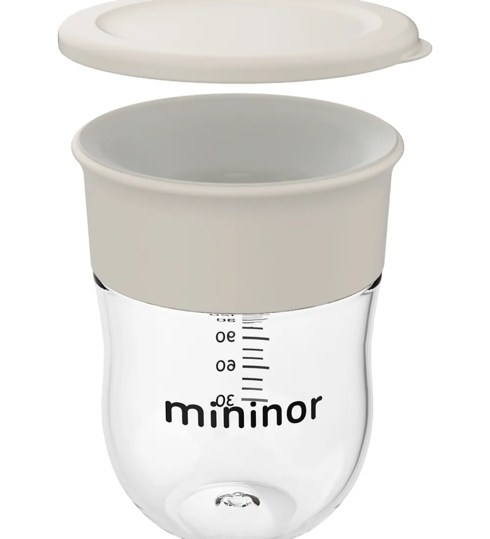 Kop Og Tudekop-Mininor Træningskop m. Låg - Training - 220 ml - Skyet Morgen