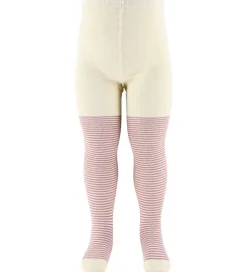 MiniPop Strømpebukser*Strømpebukser - Bambus - 2-pak - Pale Pink