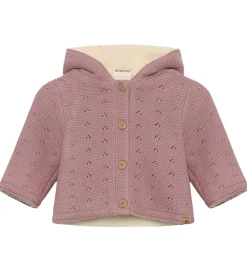 Minymo Cardigans*Cardigan m. Teddy - Woodrose