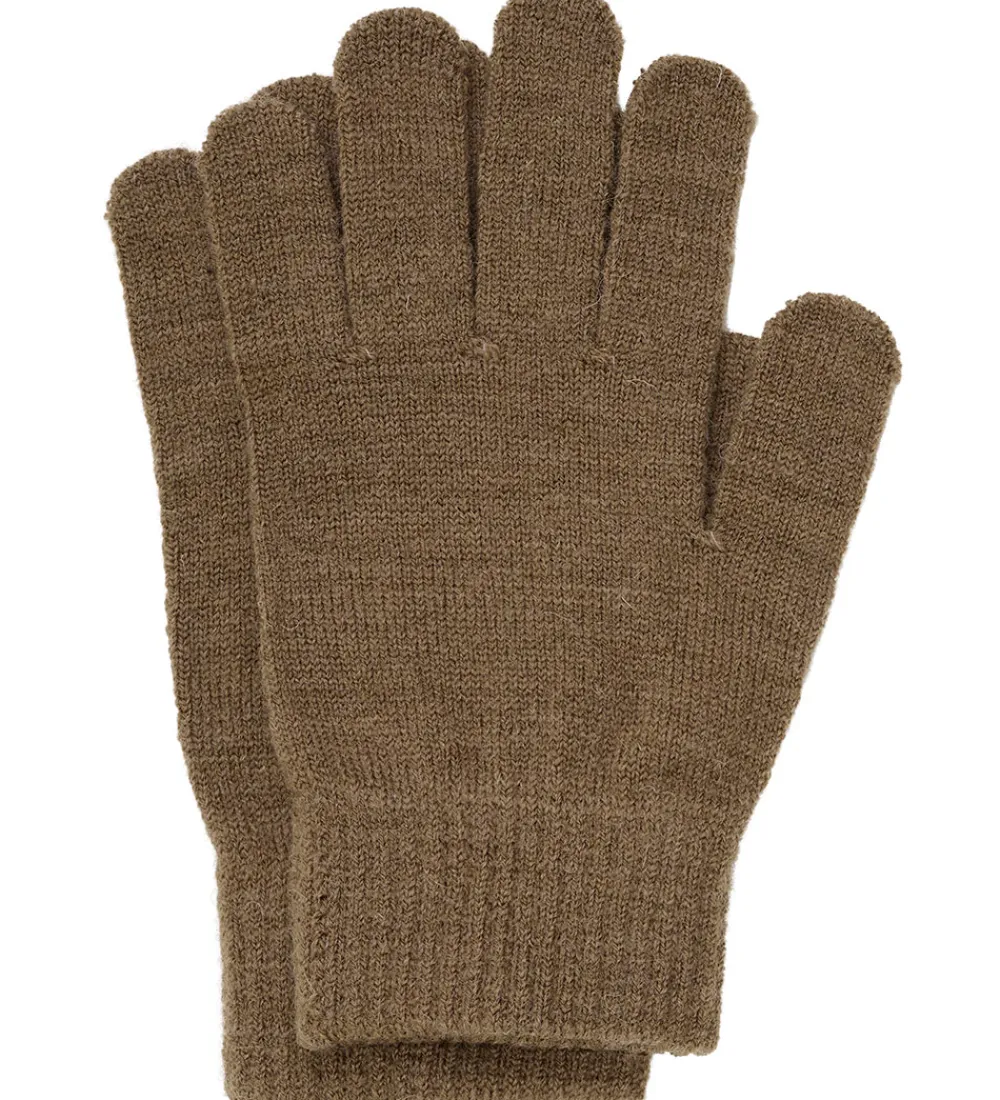 Minymo Handsker Og Luffer*Handsker - 3-pak - Uld - Caribou