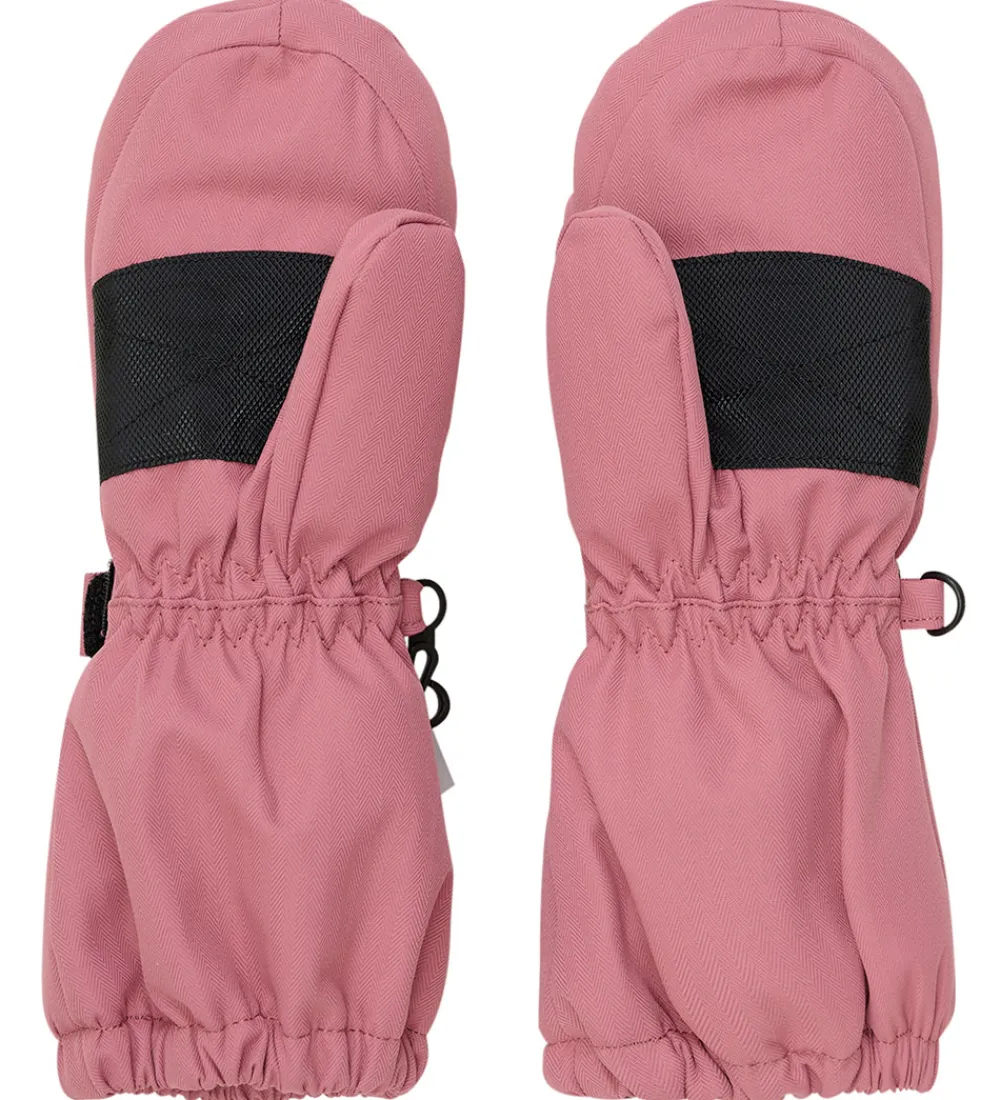 Minymo Handsker Og Luffer*Handsker m. Fleece - Withered Rose
