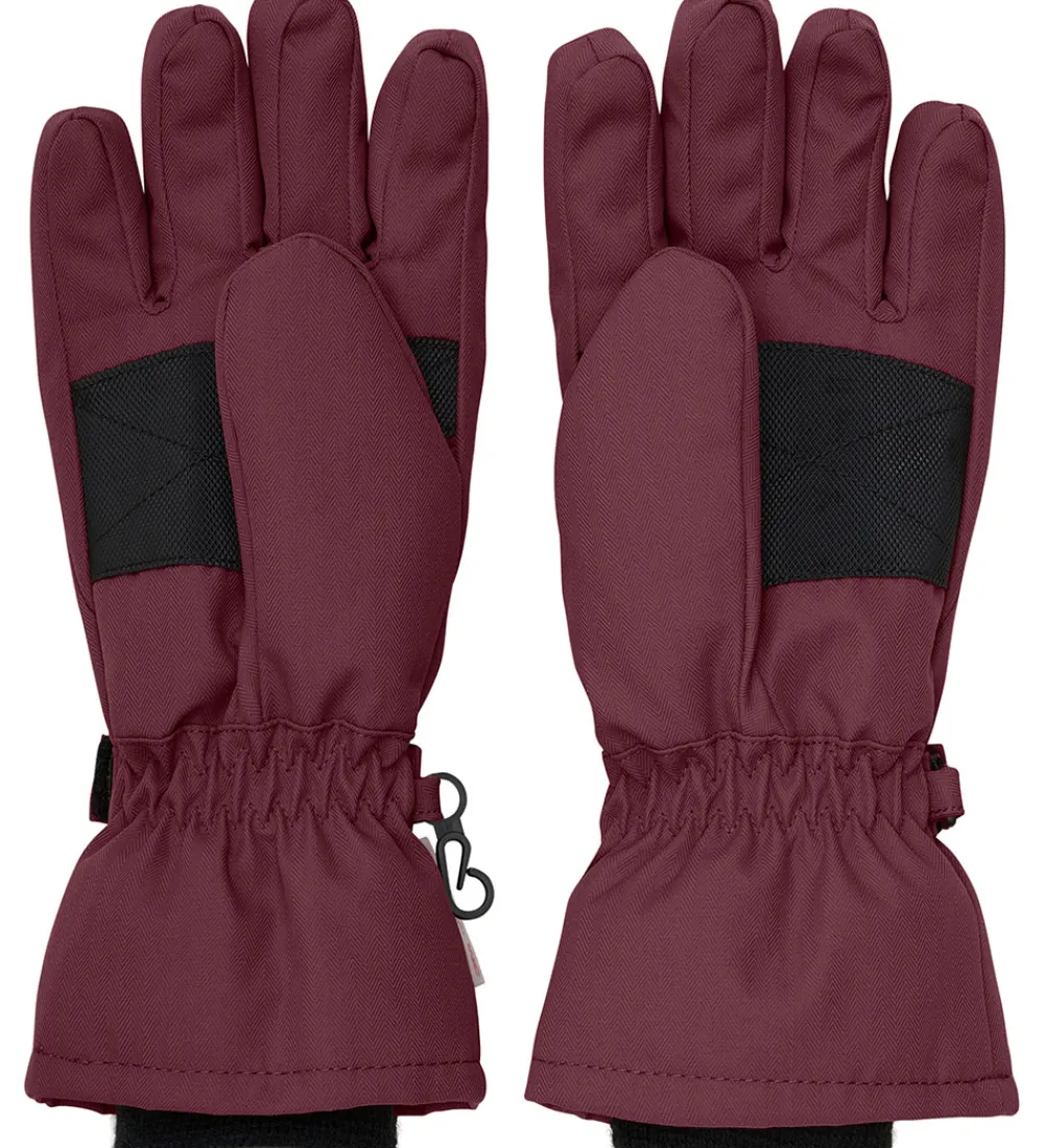 Minymo Handsker Og Luffer*Hansker m. Fleece - Catawba Grape