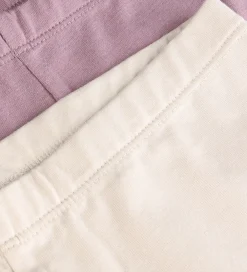 Leggings|Basis-Minymo Leggings - AOP - 2-pak - Elderberry