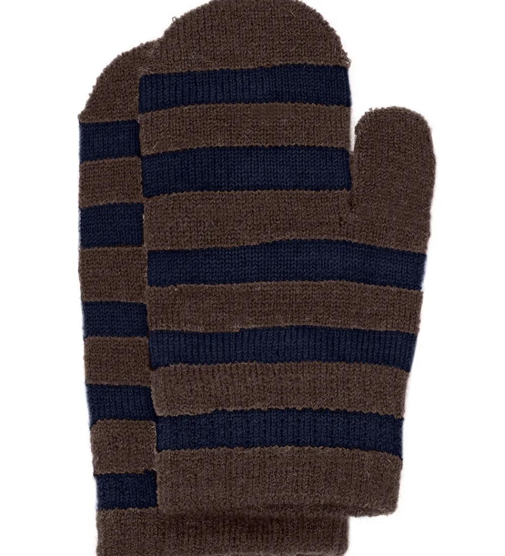 Minymo Handsker Og Luffer*Luffer - 3-pak - Uld - Parisian Night