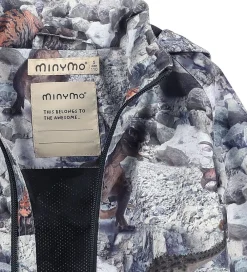 Sommerjakker-Minymo Sommerjakke - Blue Nights m. Dinosaurer