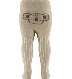 Minymo Strømpebukser*Strømpebukser - Rib - Silver Mink