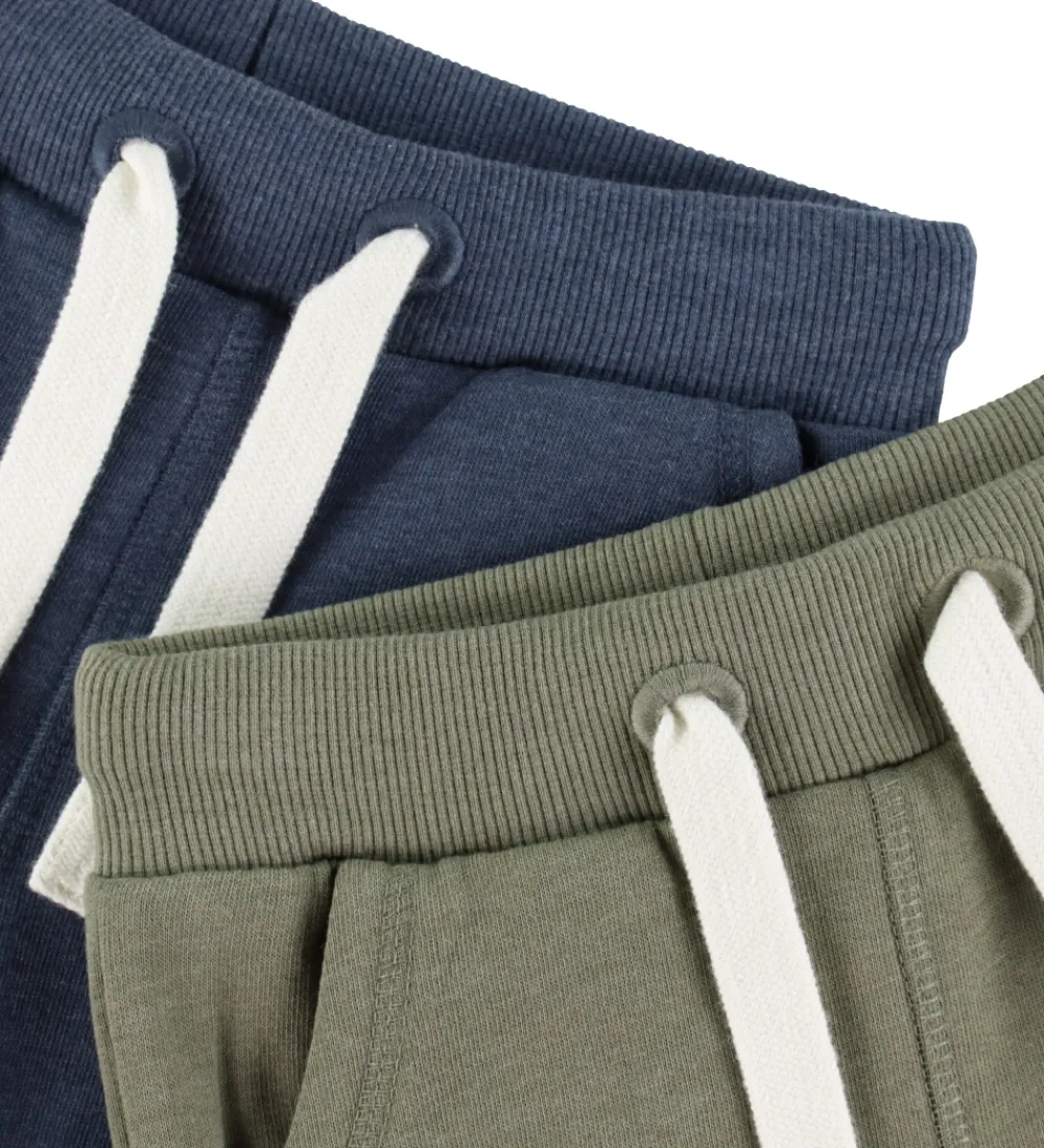 Basis-Minymo Sweatpants - 2-pak - Vetiver