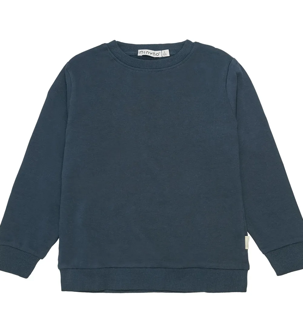 Minymo Basis*Sweatsæt - Ombre Blue
