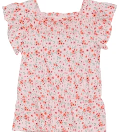 Minymo Toppe*Top - Rosen Quartz m. Blomster