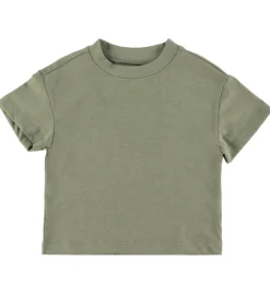 Basis-Minymo T-shirts - Loose Fit - 2-pak - Vetiver