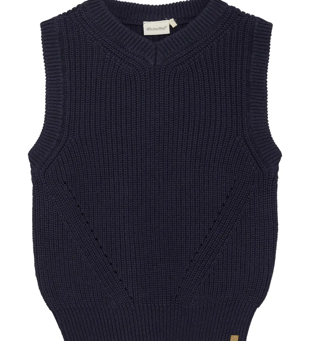 Minymo Veste*Vest - Strik - Parisian Night