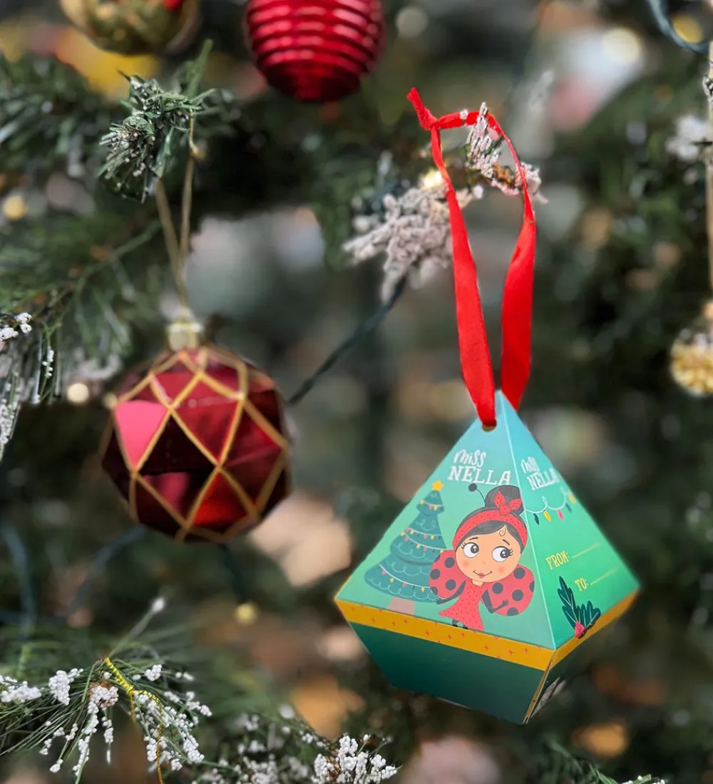 Sminke|Neglelak-Miss Nella Gaveæske - Candy Cane Festive 2 - Neglelak/Lip Balm/L