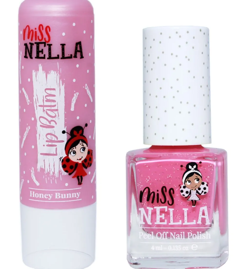 Miss Nella Neglelak*Læbepomade og Neglelak - Duo nr. 4