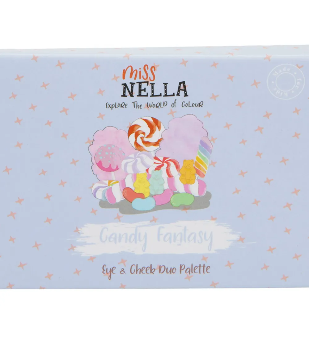 Sminke-Miss Nella Makeupsæt - Pink & Purple