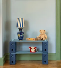 Aktivitetslegetøj-MODU Balancebane - 17 Dele - Deep Blue/Sky Blue