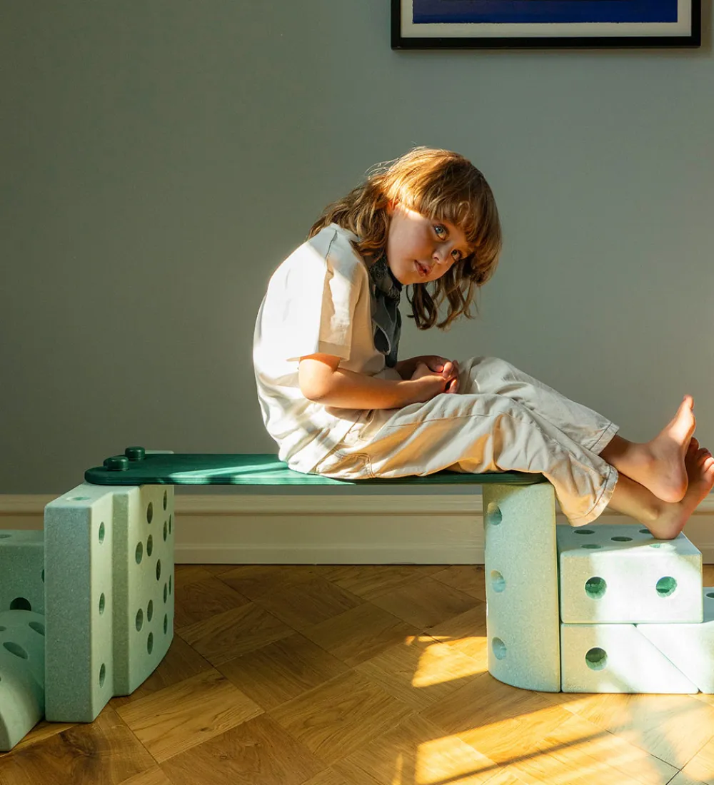 MODU Aktivitetslegetøj*Balancebomme - 2 Stk. - Forest Green