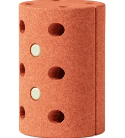 Tumledyr|Motorisk Legetøj-MODU Balancerulle - 4 Dele - 30x20x20 cm - Burnt Orange/Dusty Gr