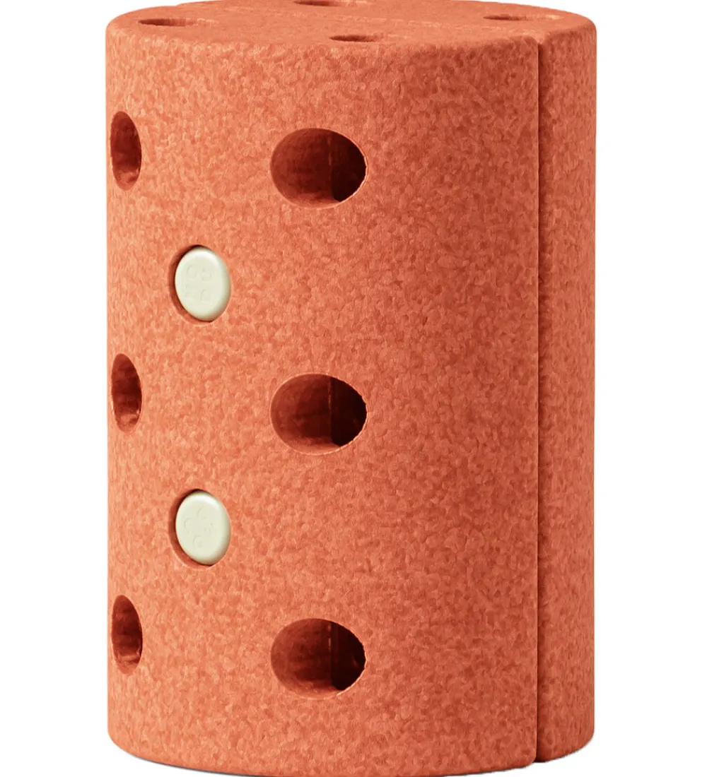 Tumledyr|Motorisk Legetøj-MODU Balancerulle - 4 Dele - 30x20x20 cm - Burnt Orange/Dusty Gr
