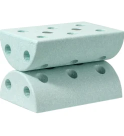 Motorisk Legetøj|Stole-MODU Børneskammel - 4 Dele - Ocean Mint/Forest Green