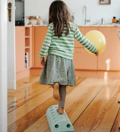 Motorisk Legetøj|Stole-MODU Børneskammel - 4 Dele - Ocean Mint/Forest Green