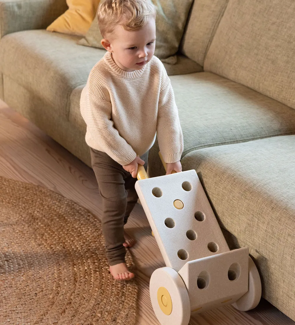 Tumledyr|Motorisk Legetøj-MODU Dreamer Sæt - 34 Dele - 70x40x20 cm - Sand Grey/Honey Yello