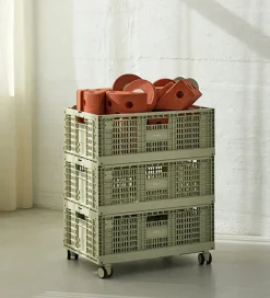 MODU Foldekasser|Bokse Og Kasser*Foldekasse - 60x40x22 cm - Dusty Green