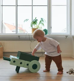Motorisk Legetøj|Gåvogne-MODU Gåvogn - 3-i-1 - 48x27x44 cm - Ocean Mint/Forest Green