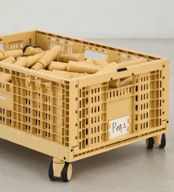 Foldekasser|Opbevaring-MODU Hjul til Foldekasse - 4 stk. - Honey Yellow