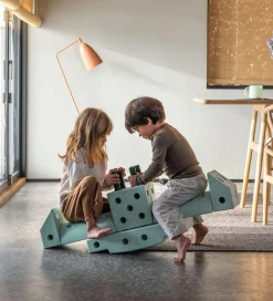 MODU Motorisk Legetøj|Tumlemøbler*Klods Base - 50x30x10 cm - Ocean Mint