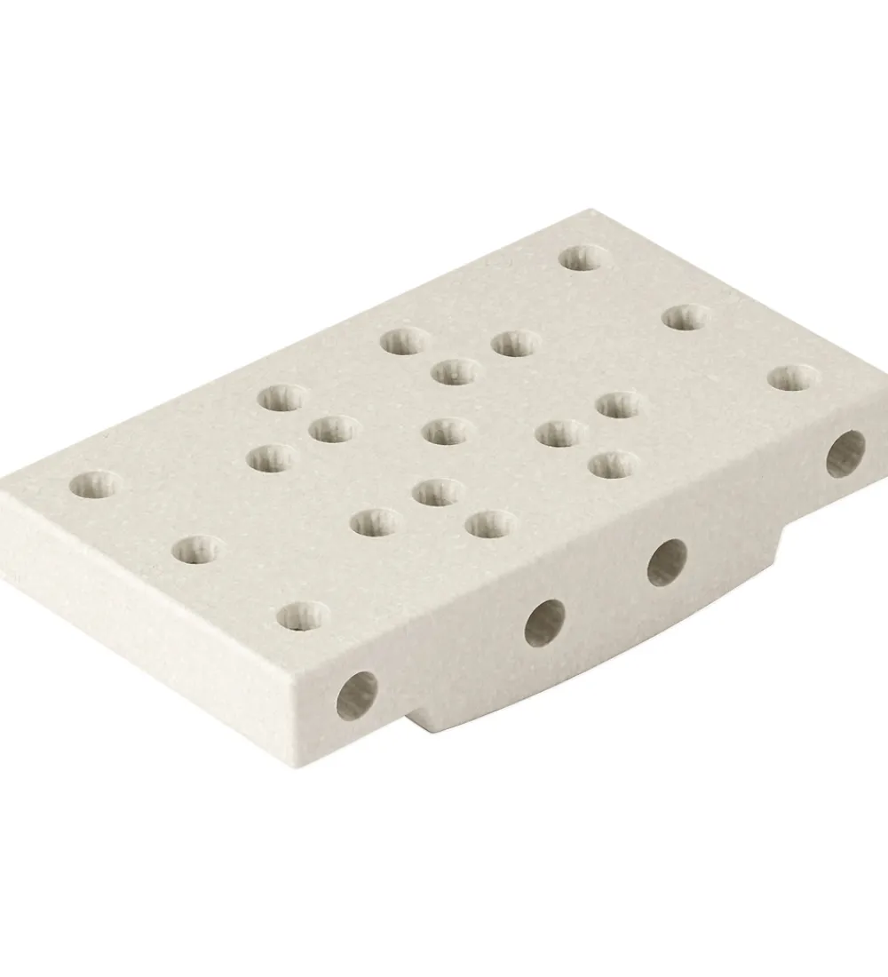 MODU Tumledyr|Motorisk Legetøj*Klods Base - 50x30x10 cm - Sand Grey