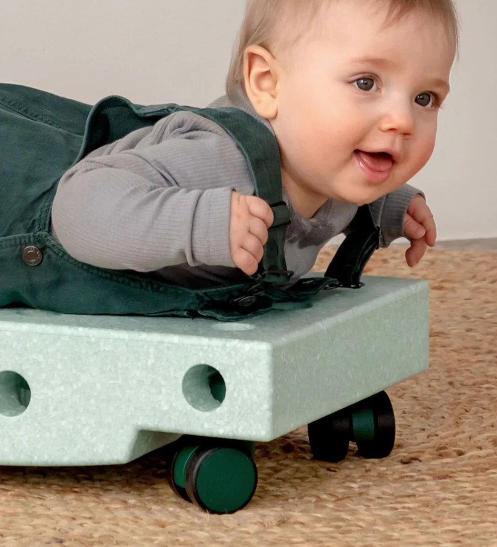 MODU Motorisk Legetøj|Tumlemøbler*4x Swirly Wheels - 4-pak - Forest Green
